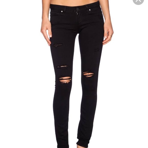 PAIGE Denim - Paige Black Skinny Jeans